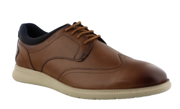 POD Vantage Cognac Leather Shoes